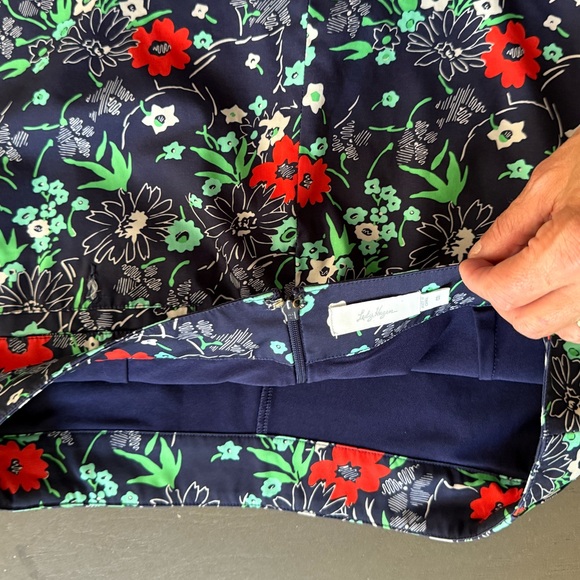 Lady Hagen Navy Blue Floral Print Women's Golf Skirt Skort Size 6 Athletic Sport - Picture 14 of 16